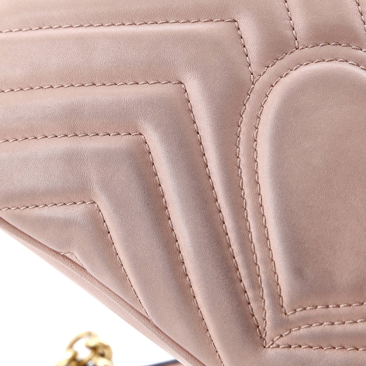 Gucci Gg Marmont Flap Bag Matelasse Leather Small