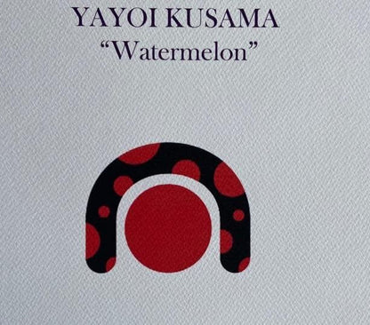 Yayoi Kusama Lithograph Mori Art Museum Coa Hand Numbered 200