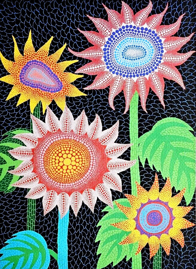 Yayoi Kusama Lithograph Coa Mori Art Museum Limited Edition