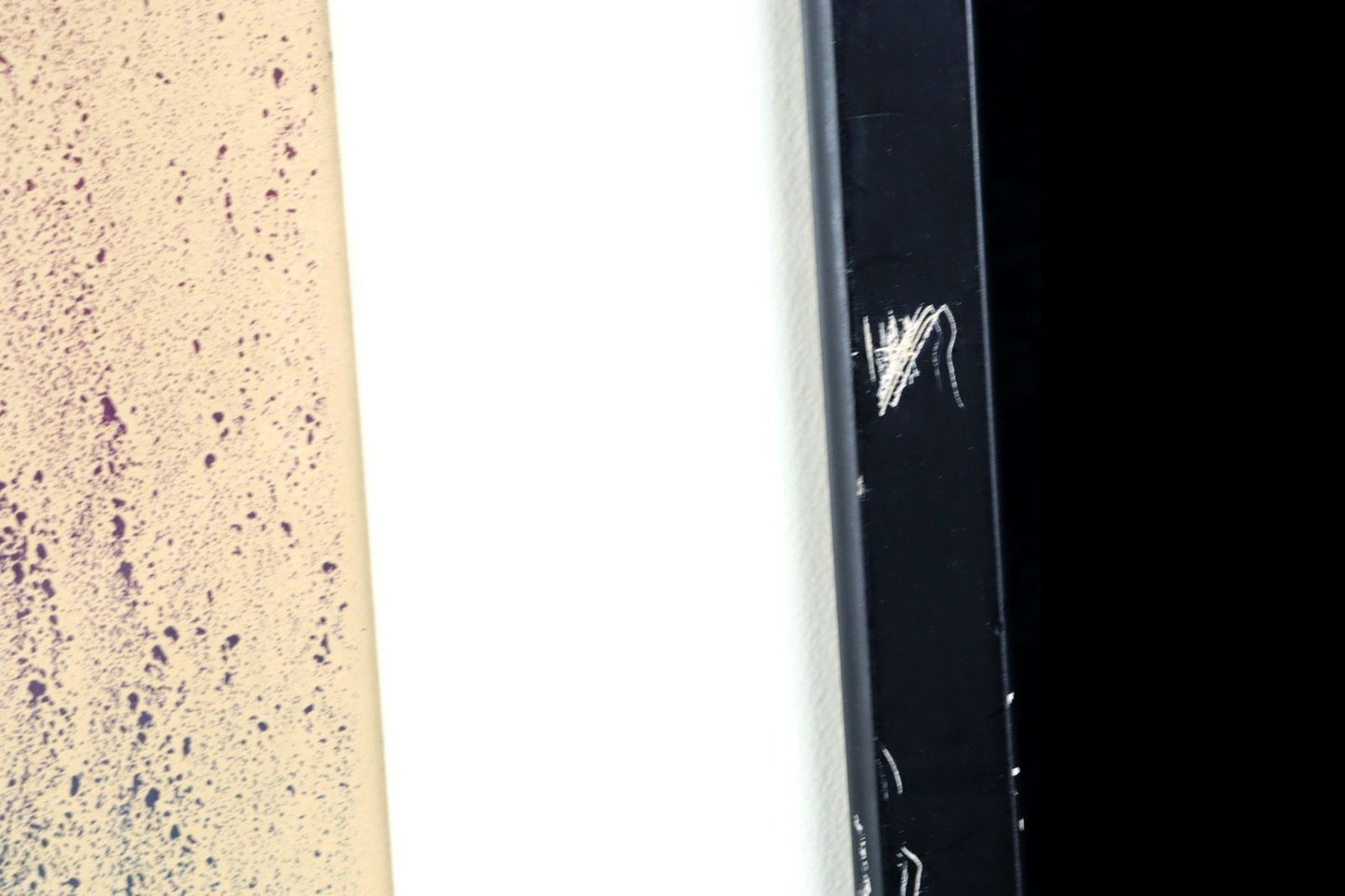 Paul Jenkins "Mit" Hand Signed Silkscreen Print 59X40Cm W/ Dedication 1970S