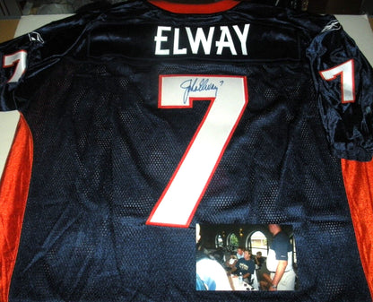 John Elway Denver Broncos Last One W/Coa Signed