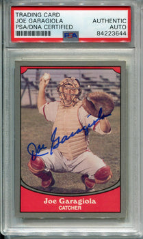 Joe Garagiola Autographed 1990 Pacific Card #24 (Psa)