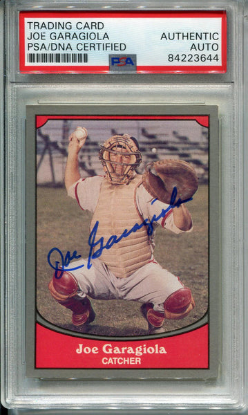 Joe Garagiola Autographed 1990 Pacific Card #24 (Psa)