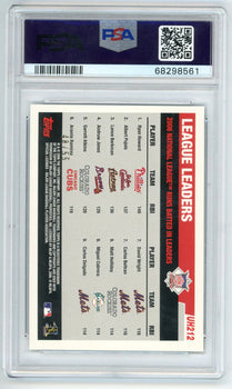 Howard/ Pujols/ Berkman 2006 Topps U & H Black #Uh212 Psa Mt 9