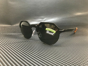 PERSOL PO2488S 111658 Black Demishiny Green