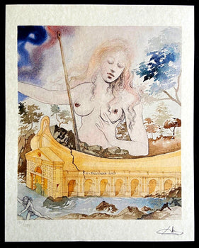 Salvador Dal, Lithograph Hand