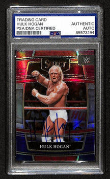 Hulk Hogan Signed/Autographed On Card 2022 Panini Select Card #69 Psa/Dna 198802