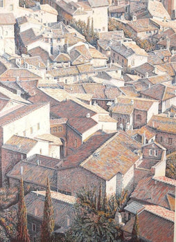 Andrew Price - Hill Town Italy Original
