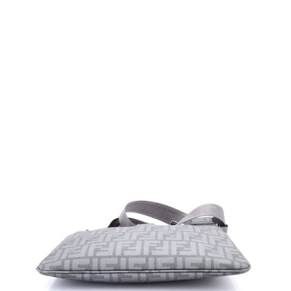 Fendi Slip Pocket Messenger Zucca Coated Canvas Medium