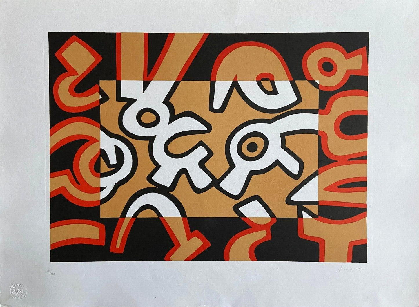 Carla Accardi Aquatint Etching Signed Numbered Published - Piero Dorazio