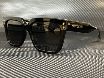 GUCCI GG1084S 001 Black Square 54 mm Men's