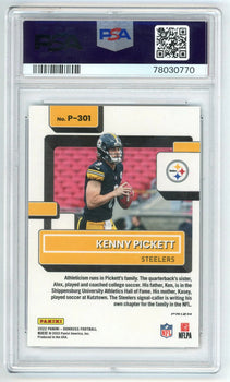Kenny Pickett 2022 Donruss Optic Prev- Red &