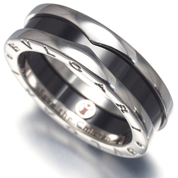 Bvlgari Ring B.Zero1 Save The Children Eu59 925 Sterling Silver/Ceramic