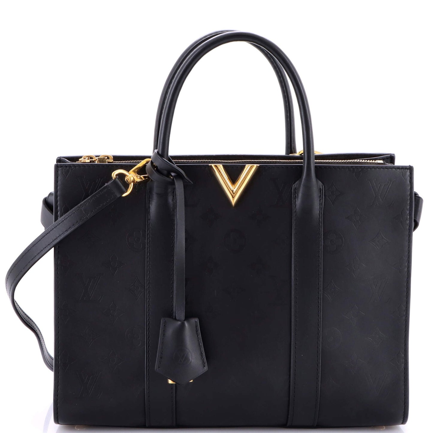 Louis Vuitton Very Tote Monogram Leather Mm