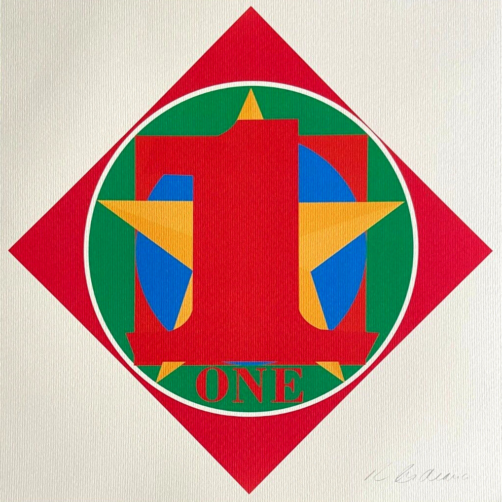 Robert Indiana Lithograph Guggenheim