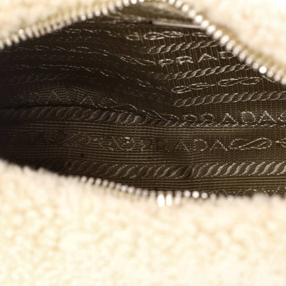 Prada Re-Edition 2000 Hobo Shearling Mini