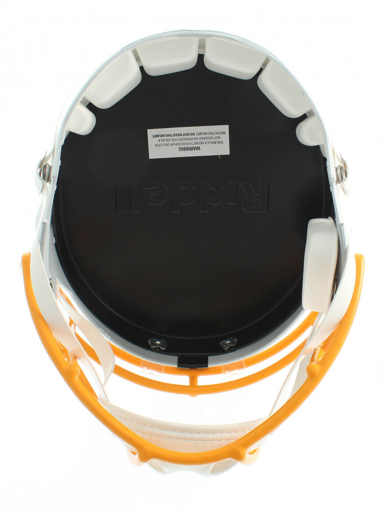 Jerome Bettis Signed Steelers Matte White Full