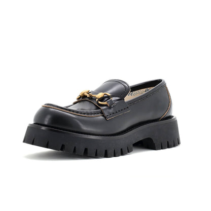 Gucci Women'S Harald Horsebit Loafers Leather