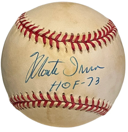 Monte Irvin "Hof 73" Autographed Official