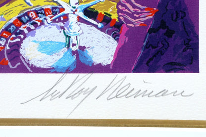 Leroy Neiman "Casino Of Monte Carlo" Lithograph 396/700 Hand Signed, Framed