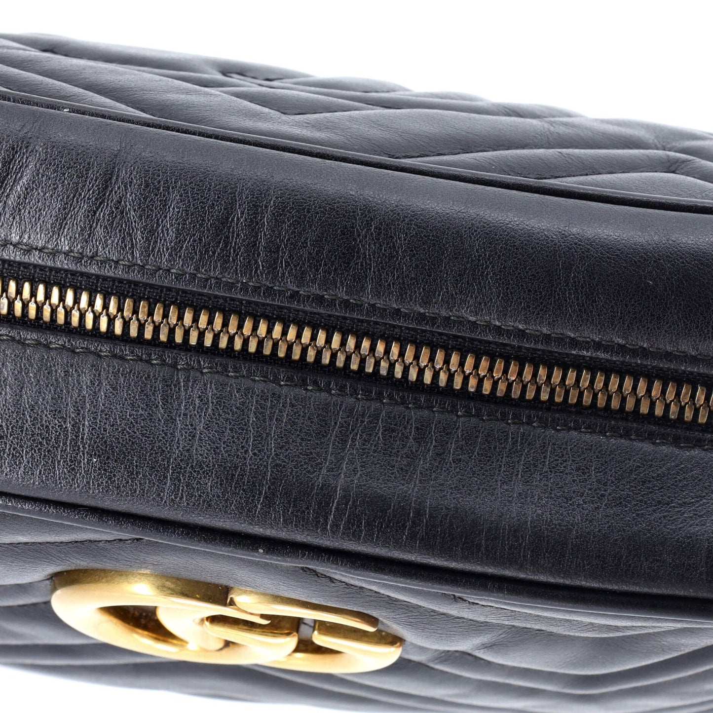 Gucci Gg Marmont Shoulder Bag Matelasse Leather Small