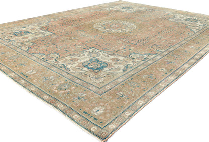 Extra Large Antique Distressed Vintage Oriental