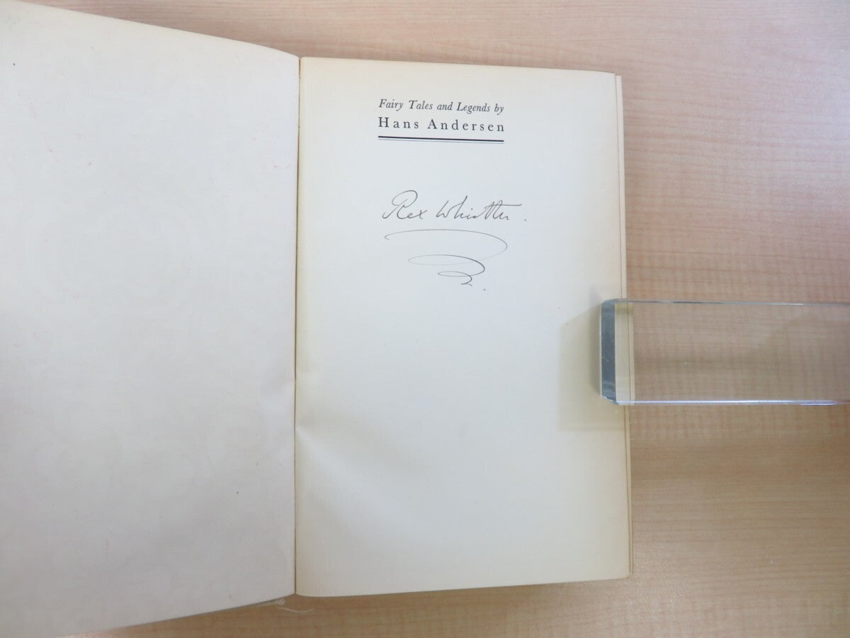 Hans Andersen Fairy Tales And Legends 1935 1St Edition Rex Whistler Signed