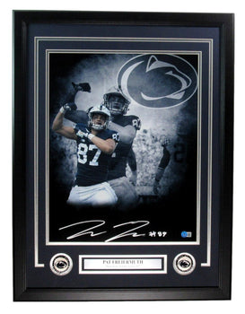 Pat Freiermuth Autographed 16X20 Photo Penn State Framed Beckett 176739