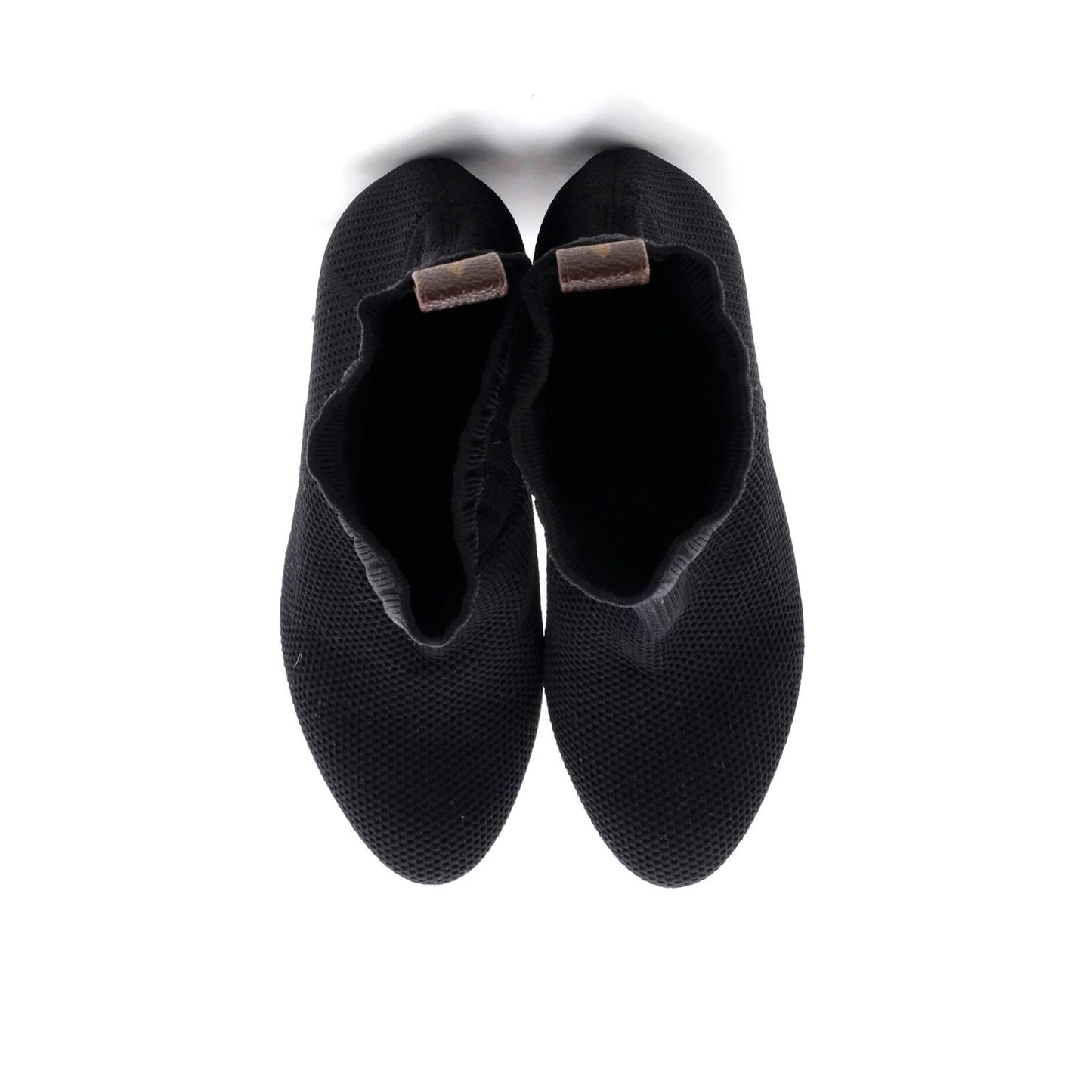 Louis Vuitton Women'S Silhouette Ankle Boots Monogram Knit Fabric
