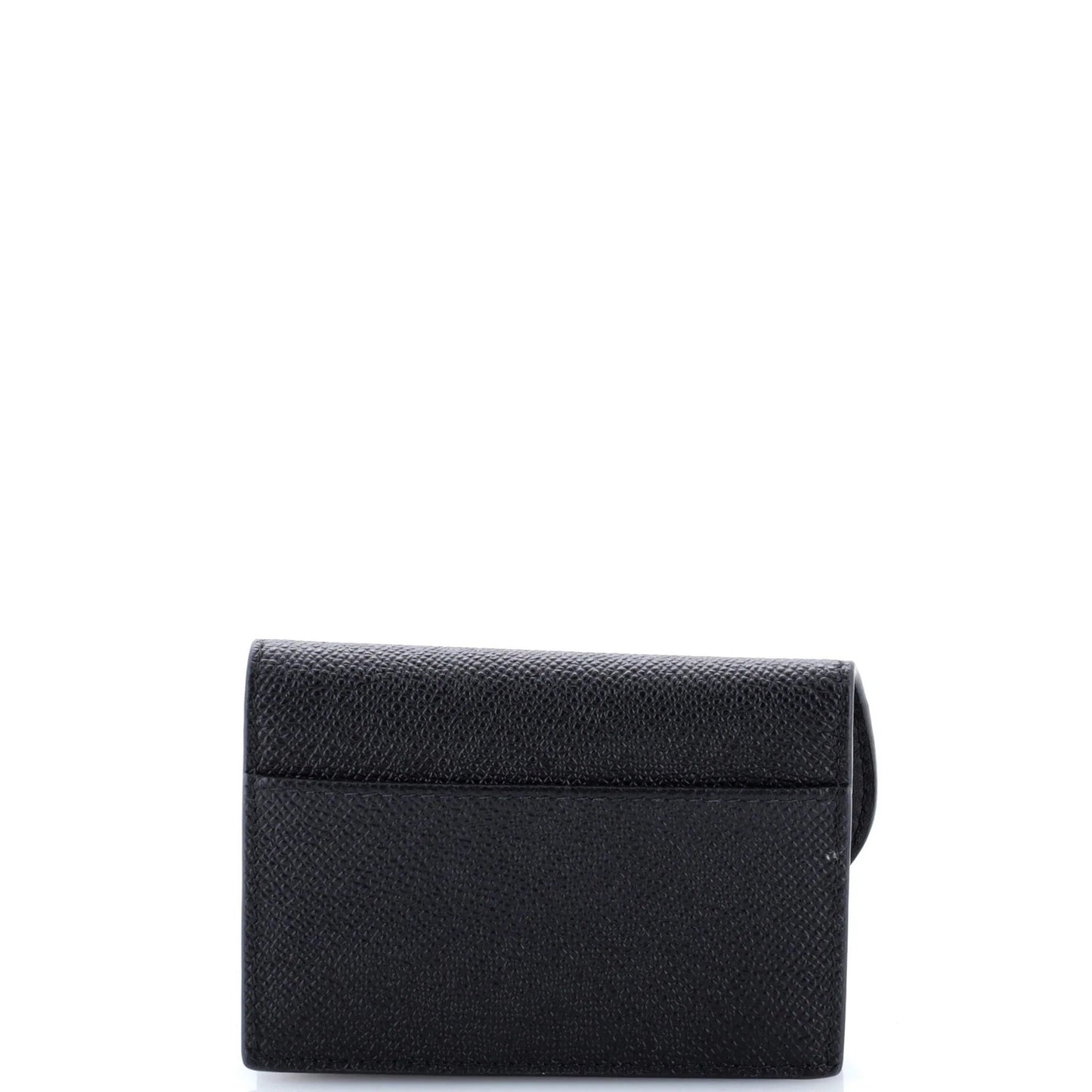 Christian Dior Saddle Lotus Wallet Leather Mini