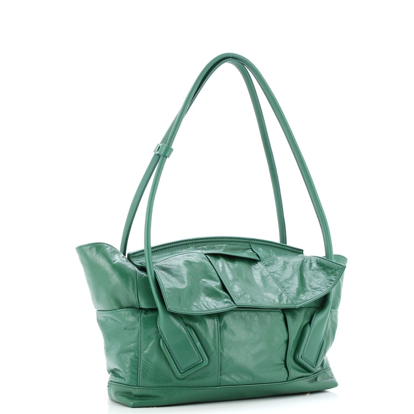 Bottega Veneta Arco Bag Maxi Intrecciato Leather Medium