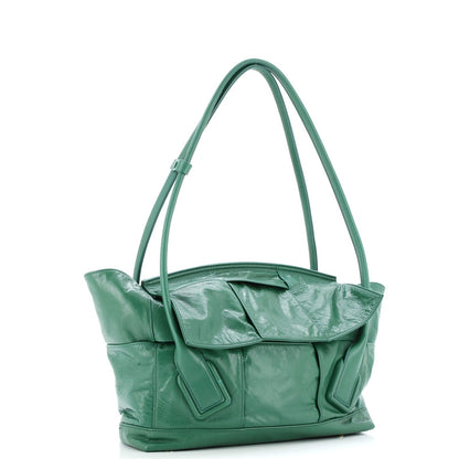 Bottega Veneta Arco Bag Maxi Intrecciato Leather Medium