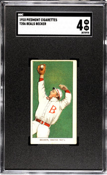 Beals Becker 1910 Piedmont Cigarettes #T206 Sgc 4