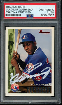Vladimir Guerrero Montreal Expos Autographed 1995