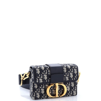 Christian Dior 30 Montaigne Box Bag Oblique Canvas