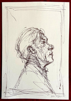 Alberto Giacometti Lithograph Coa Signed Stamped Numbered 180 Ex