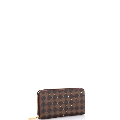 Louis Vuitton Zippy Wallet Studded Damier