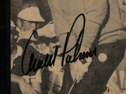 Arnold Palmer Signed 5.5X3.5 B/W Photo Psa/Dna