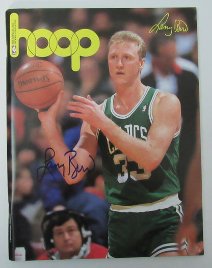 Larry Bird Signed 1988-89 Hoop Program Pacers Vs.