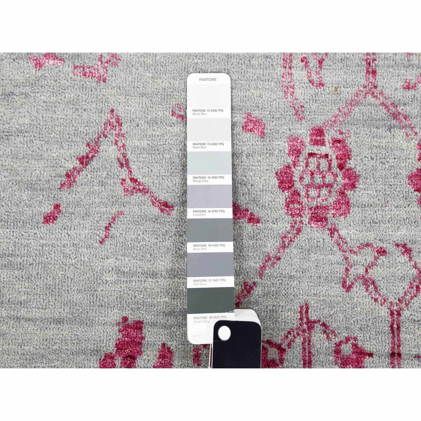 8'10"X11'3" Beige Zoroastrian Tebraz Design Wool And Silk Handknotted Rug