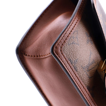 Louis Vuitton Dauphine Chain Wallet Reverse Monogram Canvas