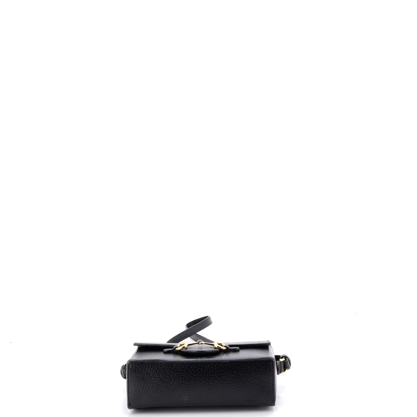 Gucci Horsebit 1955 Flap Crossbody Bag Leather Mini