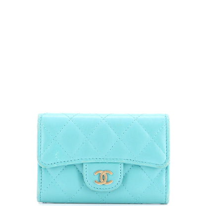 Chanel Classic Flap Card Case Quilted Lambskin