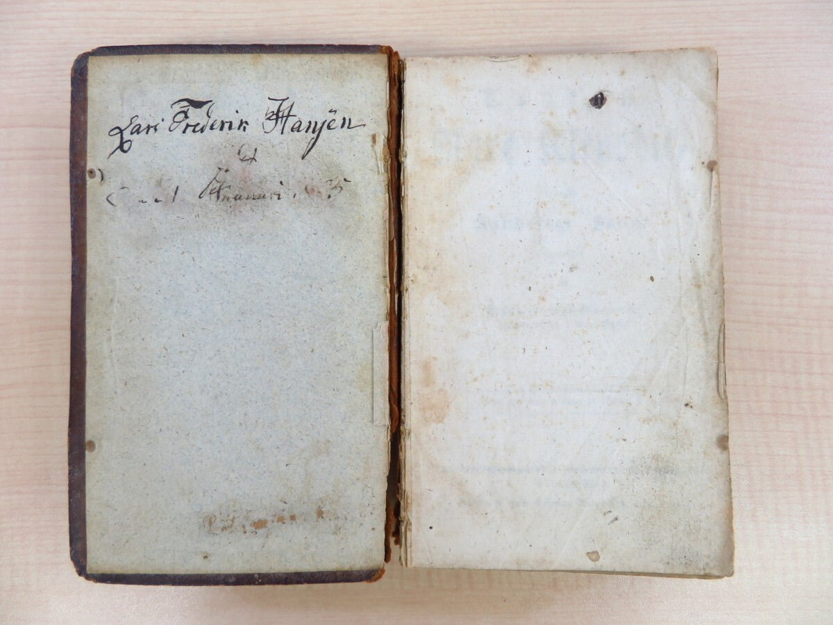 Hans Adolph Brorson ?Troens Rare Klenodie?, 1834, First Edition, Danish Hymnal