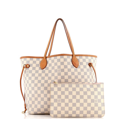 Louis Vuitton Neverfull Nm Tote Damier Mm
