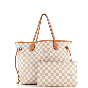 Louis Vuitton Neverfull Nm Tote Damier Mm