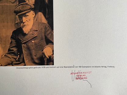 Pierre-Auguste Renoir Lithograph Coa Signed Numbered - Paul Gauguin Czanne