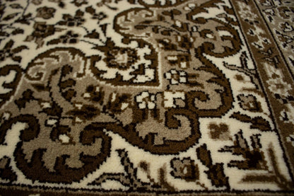 Fine Floral Hand-Knotted Kirman Square 5X5
