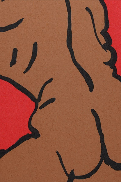 Ken Done Man Figure Signed Original Silkscreen Pop Art Limited Edition 190/200