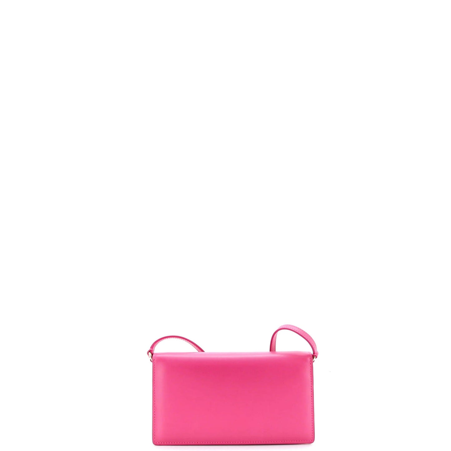 Dolce & Gabbana Dg Logo Flap Shoulder Bag Leather Small